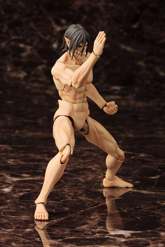 Figurine Attaque des Titans en plastique, modèle réduit Eren Yeager 16 cm
