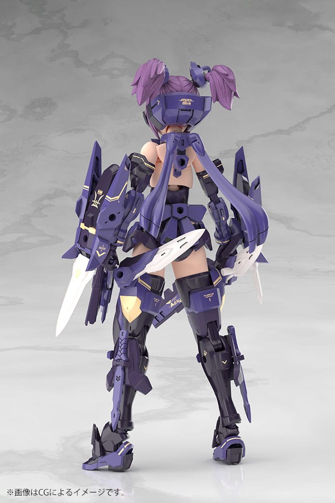 Figurine Megami Device Kit modèle en plastique 1/1 Asra Ninja Kaname Shadow Edition Full Package 14 cm