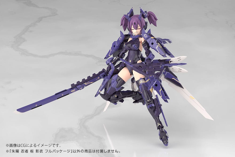 Figurine Megami Device Kit modèle en plastique 1/1 Asra Ninja Kaname Shadow Edition Full Package 14 cm