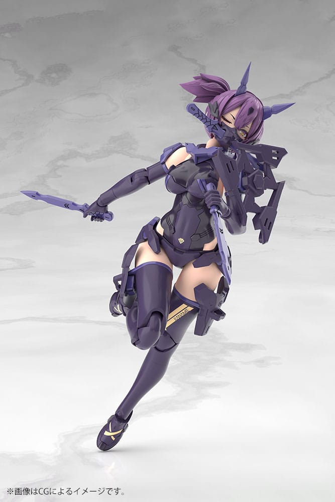 Figurine Megami Device Kit modèle en plastique 1/1 Asra Ninja Kaname Shadow Edition Full Package 14 cm
