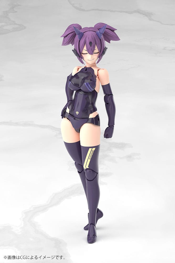 Figurine Megami Device Kit modèle en plastique 1/1 Asra Ninja Kaname Shadow Edition Full Package 14 cm