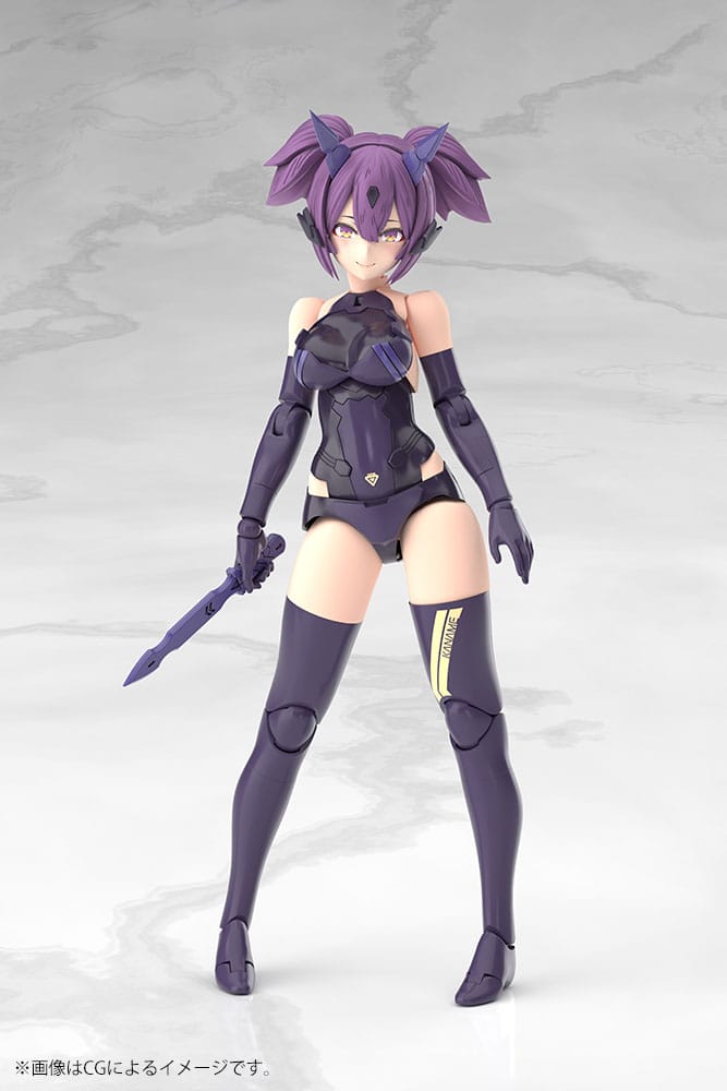 Figurine Megami Device Kit modèle en plastique 1/1 Asra Ninja Kaname Shadow Edition Full Package 14 cm