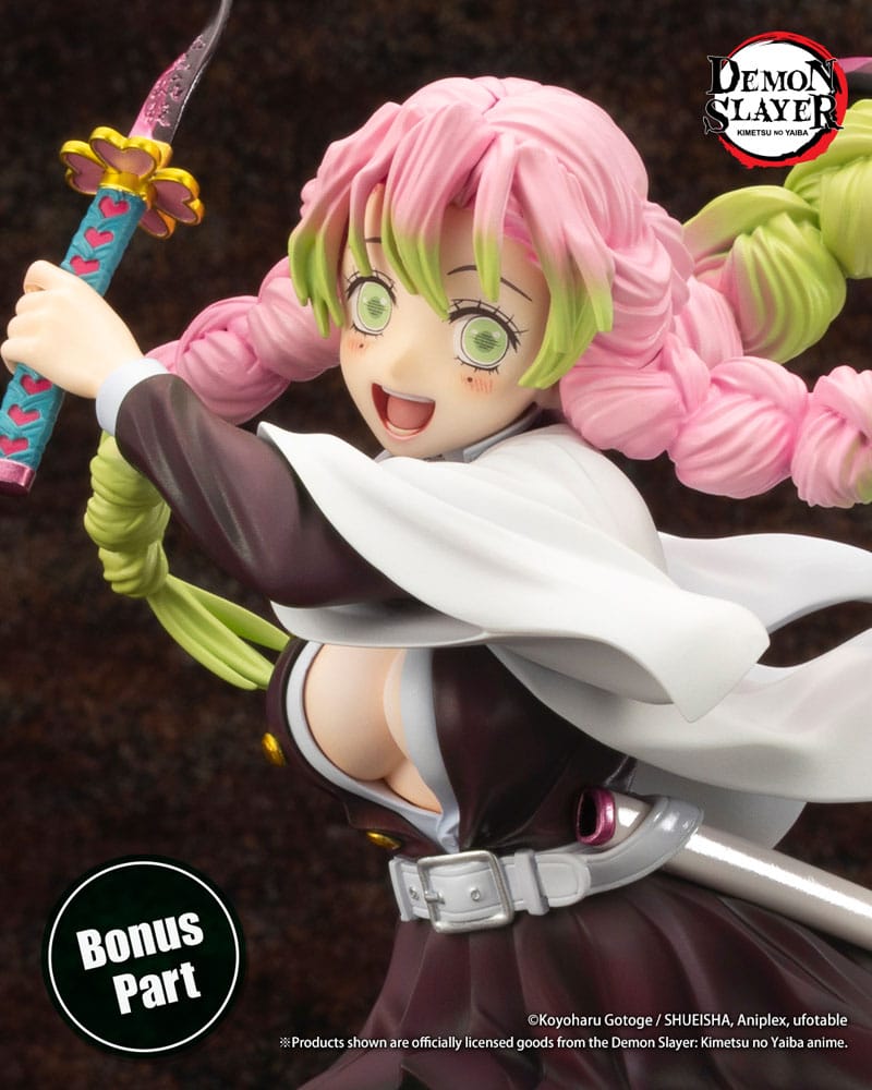 Demon Slayer: Kimetsu no Yaiba : Statuette PVC ARTFXJ 1/8 Mitsuri Kanroji Bonus Edition 25 cm