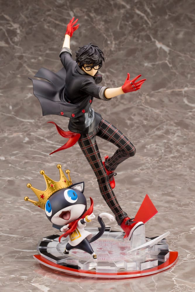 Persona 5 Dancing Star Night statuette PVC ARTFXJ 1/8 Hero & Morgana 25 cm