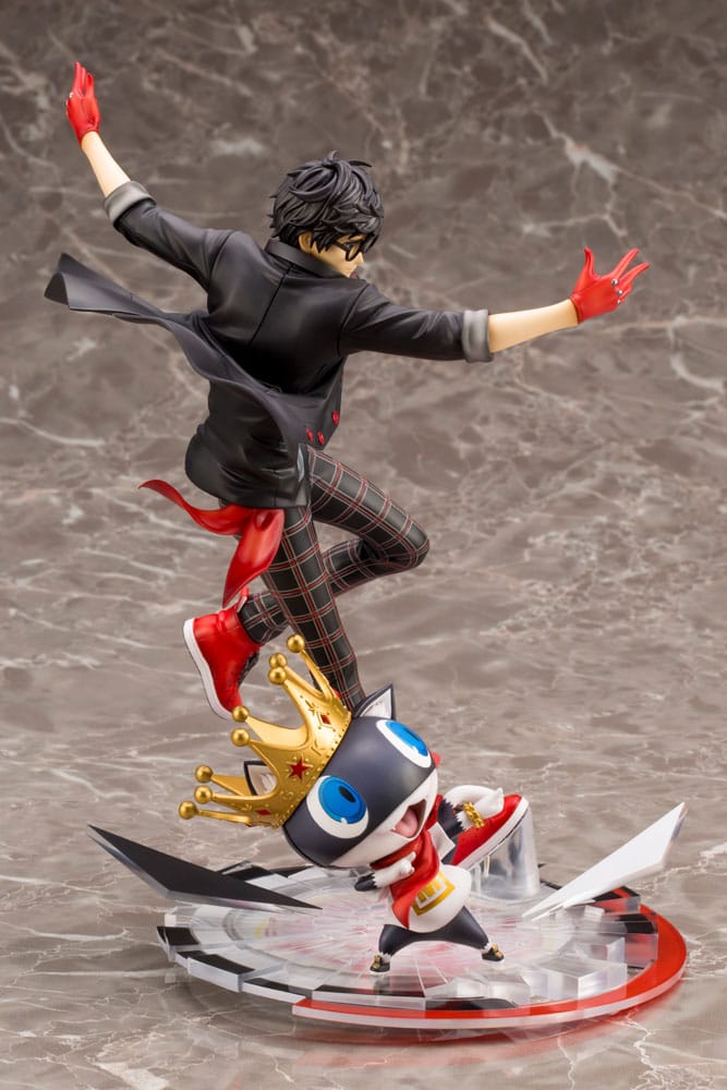 Persona 5 Dancing Star Night statuette PVC ARTFXJ 1/8 Hero & Morgana 25 cm