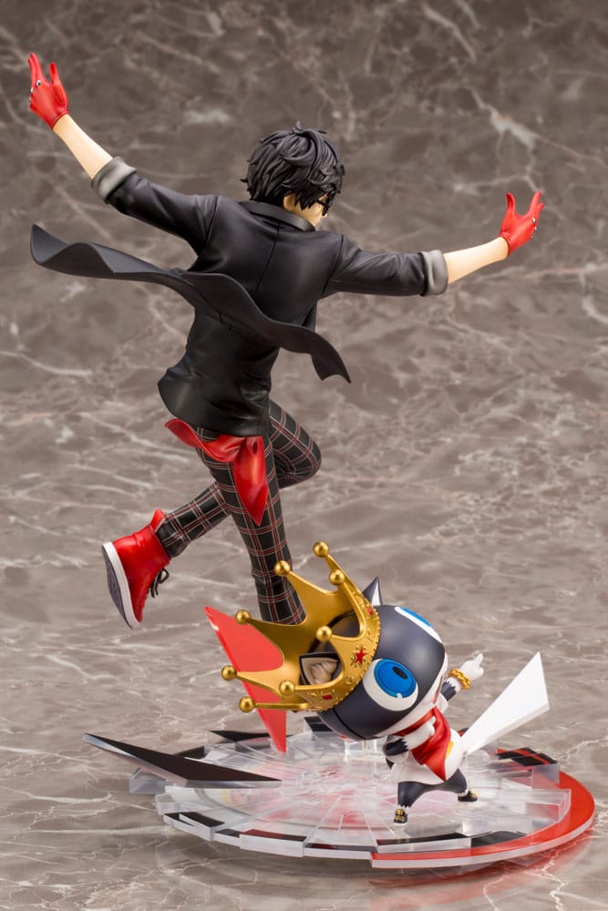 Persona 5 Dancing Star Night statuette PVC ARTFXJ 1/8 Hero & Morgana 25 cm