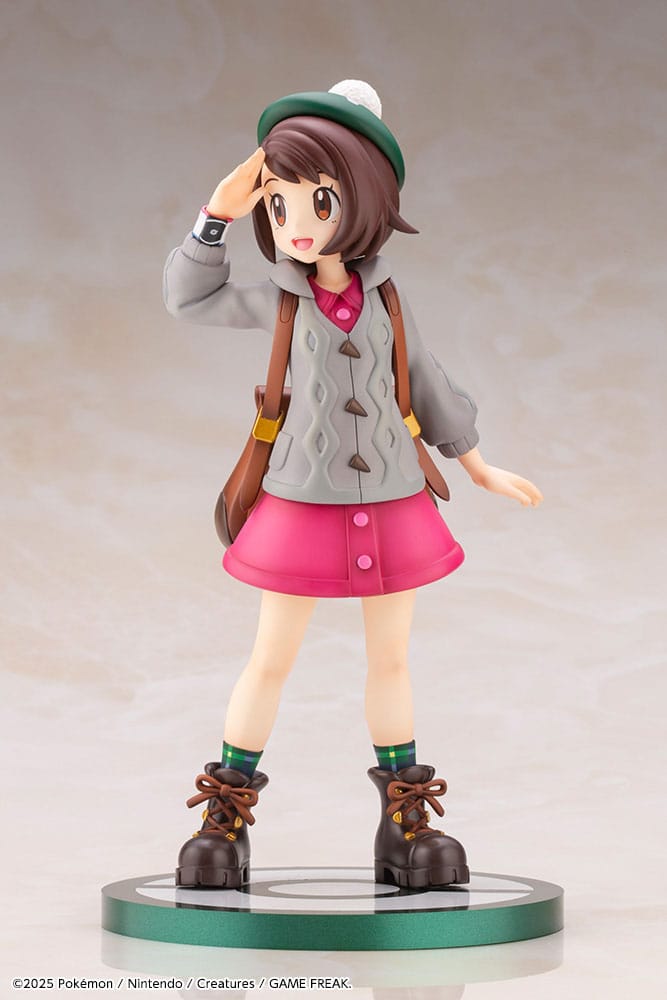 Statuette Pokémon PVC ARTFXJ 1/8 Gloria & Larméléon 21 cm