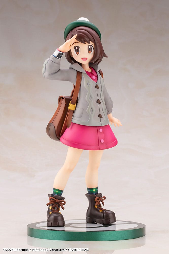 Statuette Pokémon PVC ARTFXJ 1/8 Gloria & Larméléon 21 cm