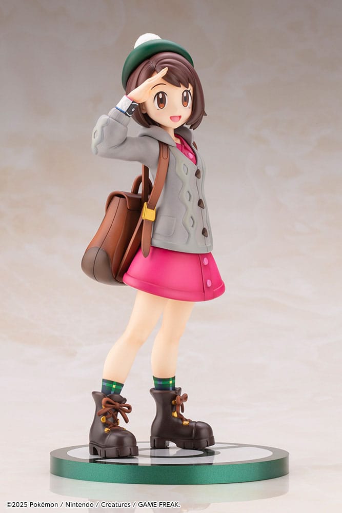Statuette Pokémon PVC ARTFXJ 1/8 Gloria & Larméléon 21 cm