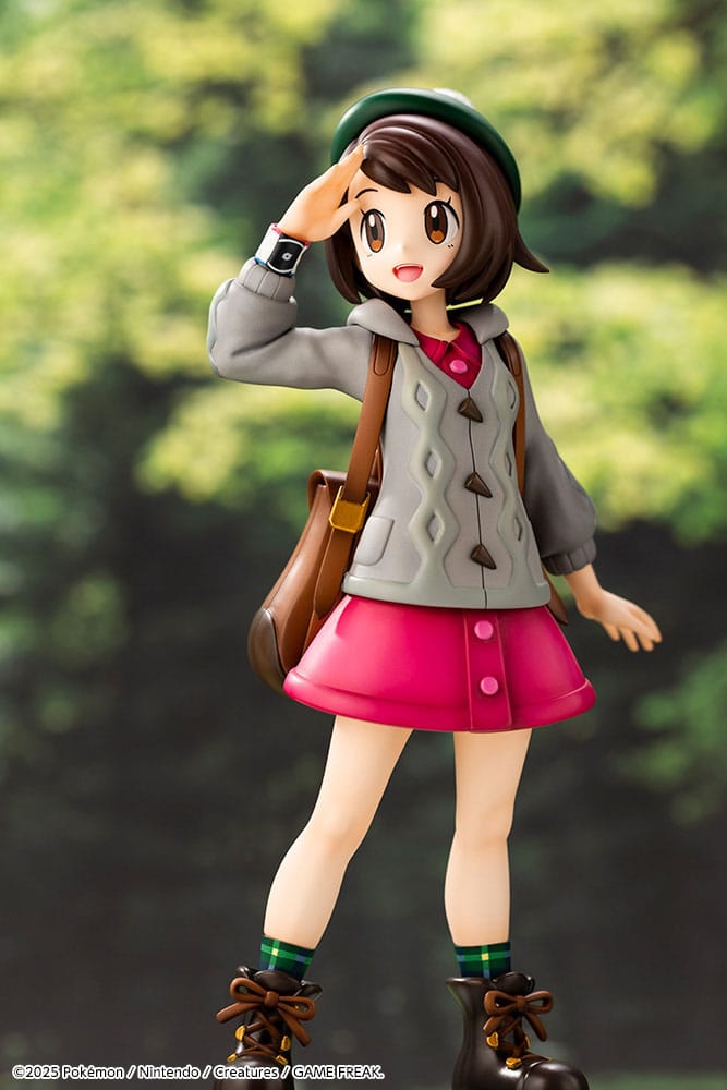 Statuette Pokémon PVC ARTFXJ 1/8 Gloria & Larméléon 21 cm