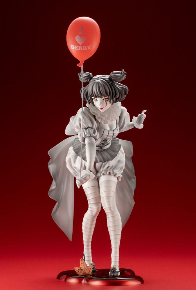 « ça » est revenu 2017 Bishoujo statuette PVC 1/7 Pennywise Monochrome 25 cm