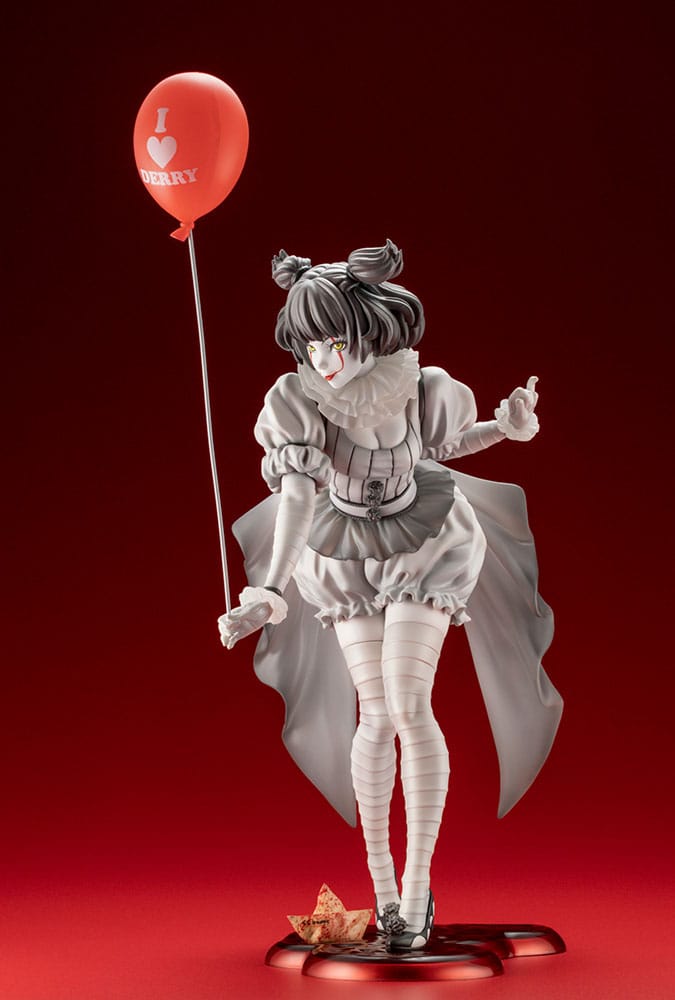 « ça » est revenu 2017 Bishoujo statuette PVC 1/7 Pennywise Monochrome 25 cm