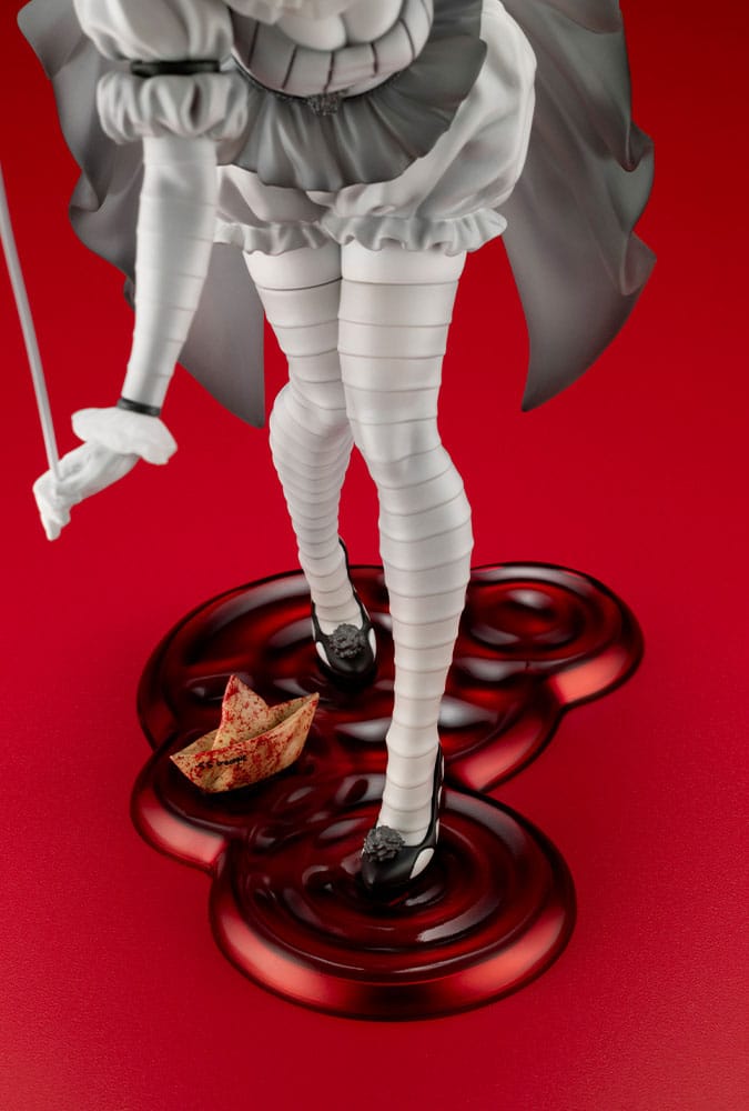 « ça » est revenu 2017 Bishoujo statuette PVC 1/7 Pennywise Monochrome 25 cm