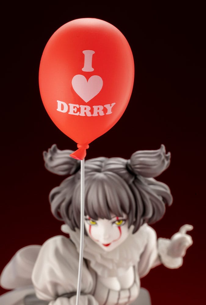 « ça » est revenu 2017 Bishoujo statuette PVC 1/7 Pennywise Monochrome 25 cm