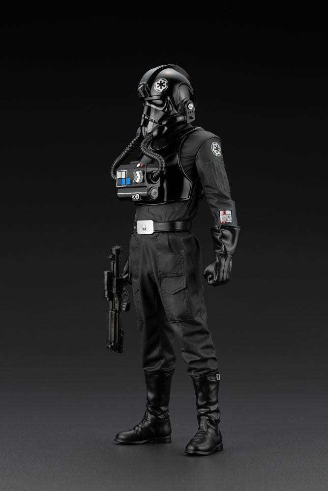 Star Wars A New Hop statuette PVC ARTFX+ 1/10 Tie Fighter Pilot Backstabber & Mouse Droid Exclusive