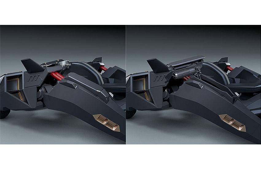 Black Rock Shooter Dawn Fall : Maquette PLAMAX Black Trike Dawn Fall