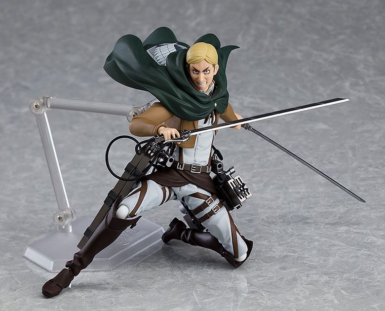 Attack on Titan figurine Figma Erwin Smith 15 cm
