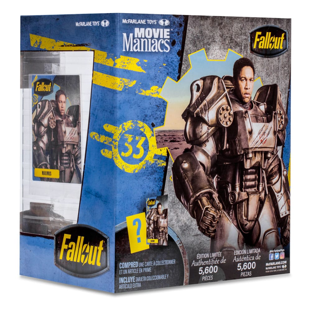 Fallout figurine Movie Maniacs Maximus 15 cm