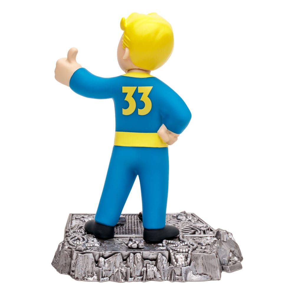 Fallout figurine Movie Maniacs Vault Boy (Gold Label) 15 cm