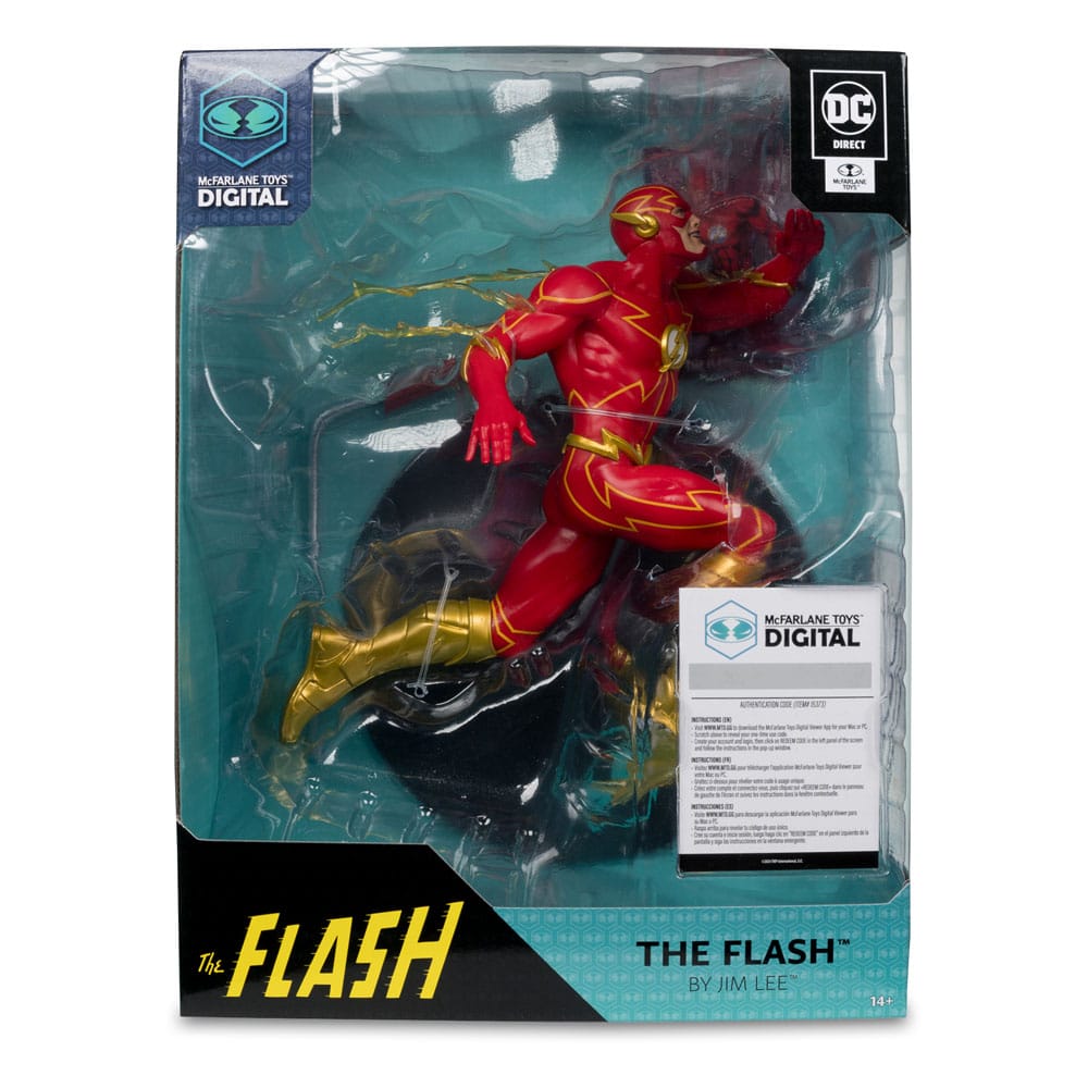 DC Direct statuette PVC 1/6 The Flash by Jim Lee (McFarlane Digital) 20 cm