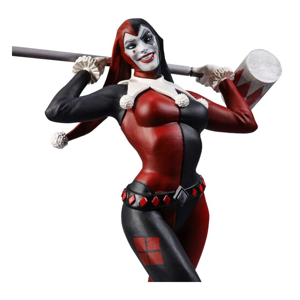 DC Direct : Statuette Résine Harley Quinn: Red White & Black (Harley Quinn by Stjepan Sejic) 19 cm