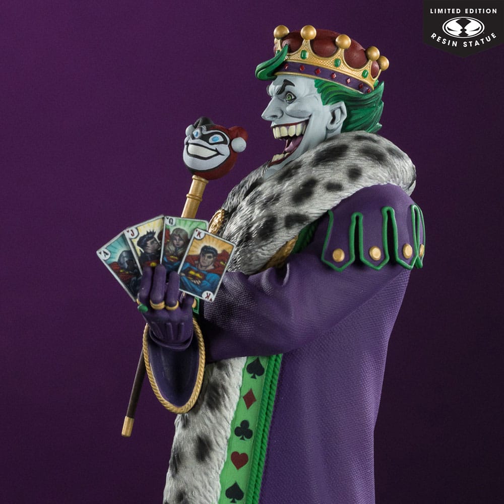 Statuette DC Direct 1/10 The Joker Purple Craze : Le Joker par Ed McGuiness 19 cm
