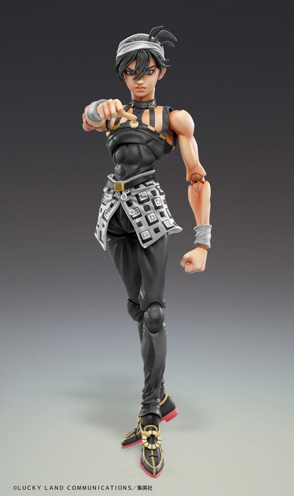 JoJo's Bizarre Adventure Part 5: Golden Wind figurine Chozokado (Narancia Ghirga & As Ver. Black) 15 cm