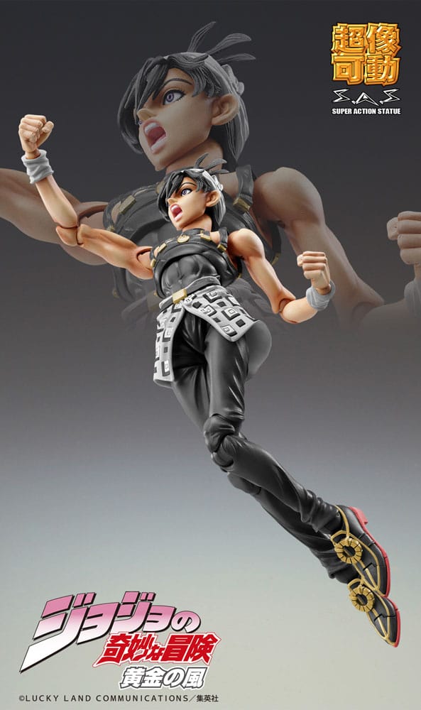 JoJo's Bizarre Adventure Part 5: Golden Wind figurine Chozokado (Narancia Ghirga & As Ver. Black) 15 cm