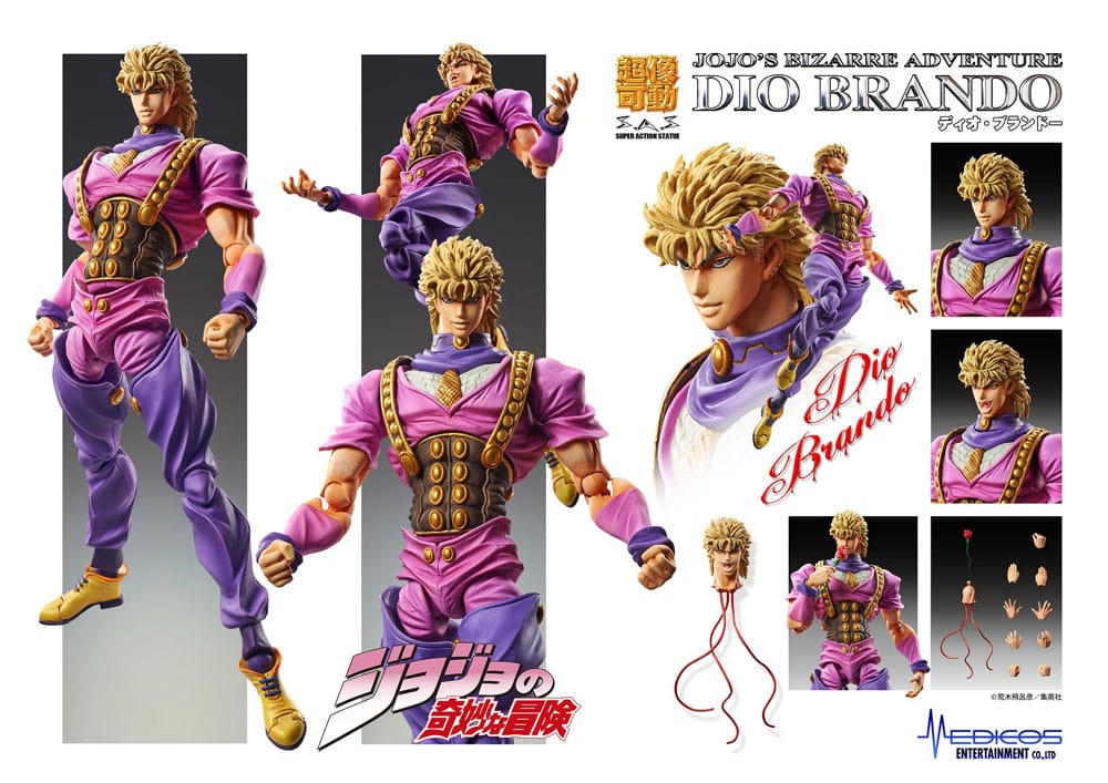 JoJo's Bizarre Adventure : Statuette PVC Chozokado Dio Brando (3rd-run) 17 cm
