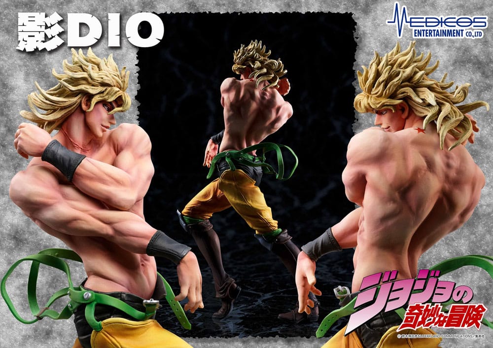 JoJo's Bizarre Adventure statuette Part 3 Stardust Crusaders PVC Shadow Dio Brando 16 cm