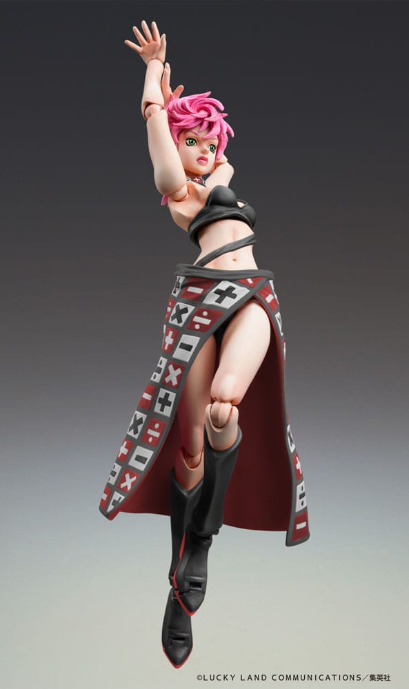 Figurine JoJo's Bizarre Adventure Part 5 Super Action Chozokado Trish Una Black Ver. 15 cm