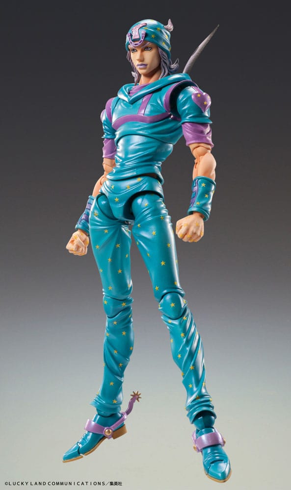 Figurine Steel Ball Run de JoJo's Bizarre Adventure Part 7 Super Action Chozokado Johnny Joestar Second 15 cm