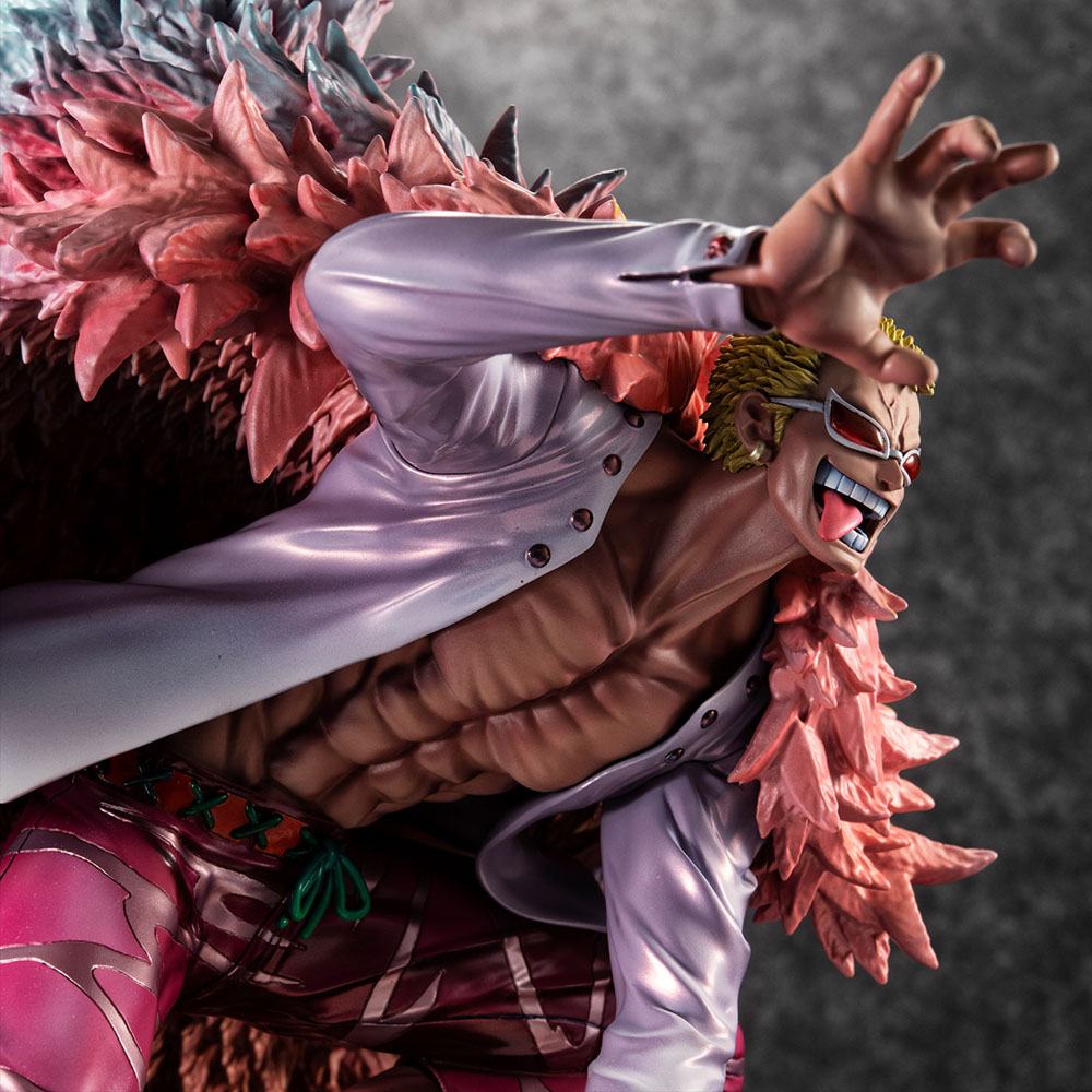 One Piece – Statuette Excellent Modèle POP SA-Maximum Donquixote Doflamingo "Démon Céleste" (35 cm)