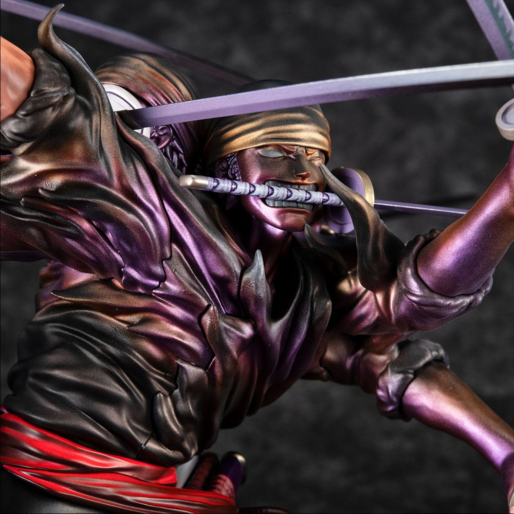 One Piece – Statuette Excellent Modèle POP SA-Maximum Roronoa Zoro "Demon Spirit Kyuutouryuu Asura" (17 cm)