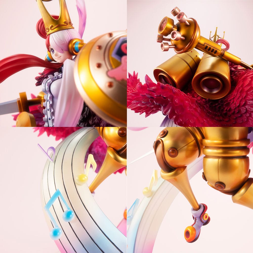 One Piece Red Maximum statuette PVC Portrait Of Pirates Uta I´m Invincible 29 cm