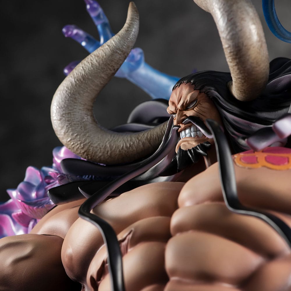One Piece statuette PVC Portrait Of Pirates WA-MAXIMUM Kaido Roi des bêtes (Super limited reprint)38 cm