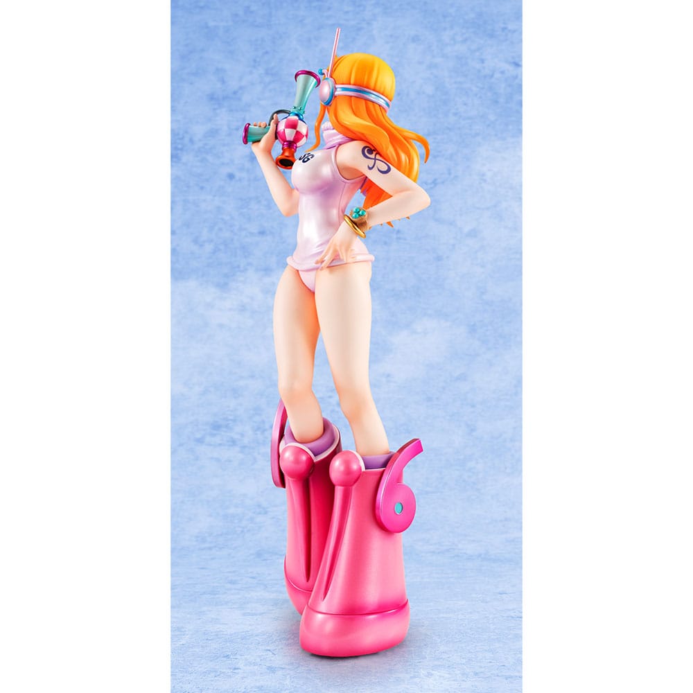 One Piece – Statuette Portrait Of Pirates Nami "Histoire Évolutive" (25 cm)