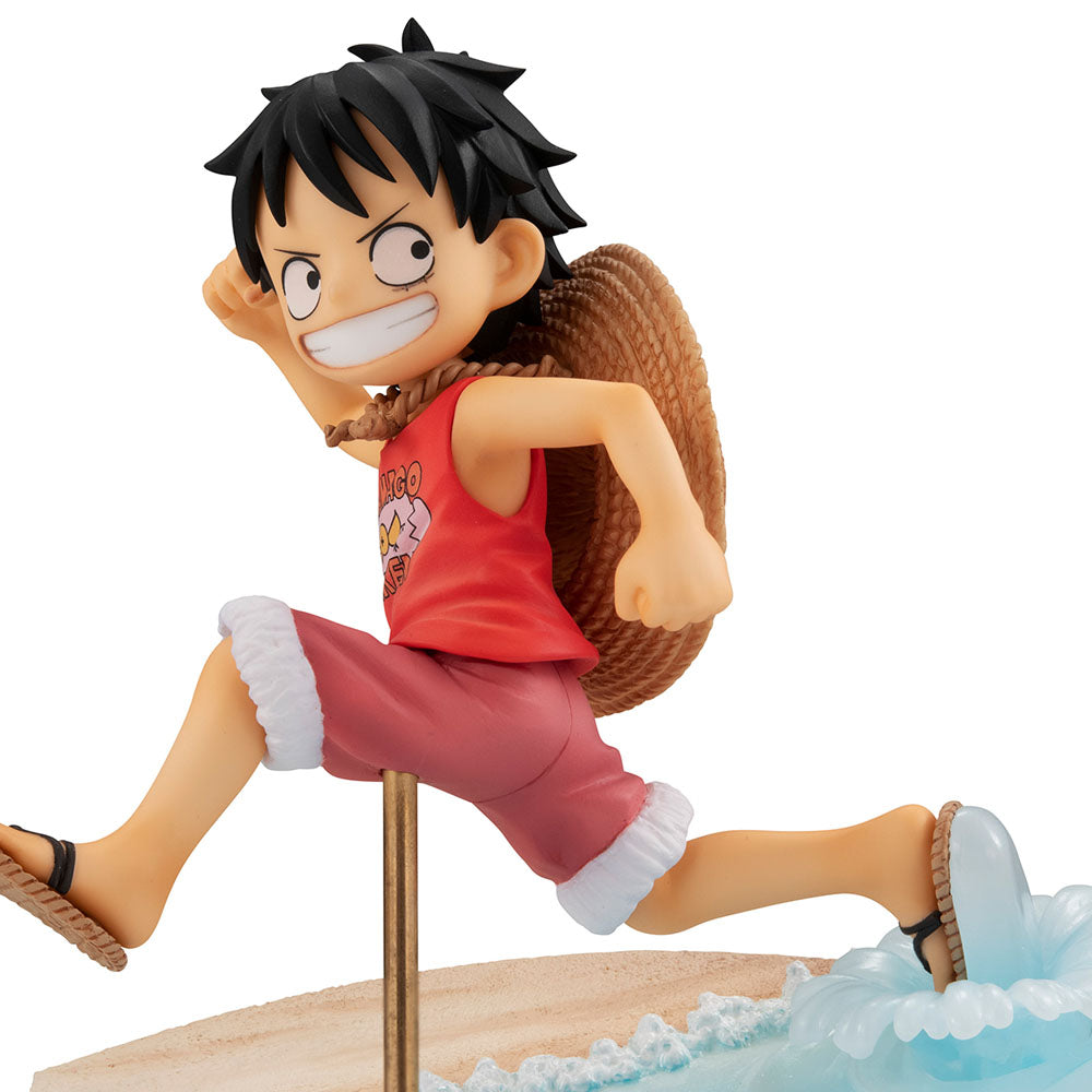 One Piece statuette Monkey D. Luffy Run! Run! Run!