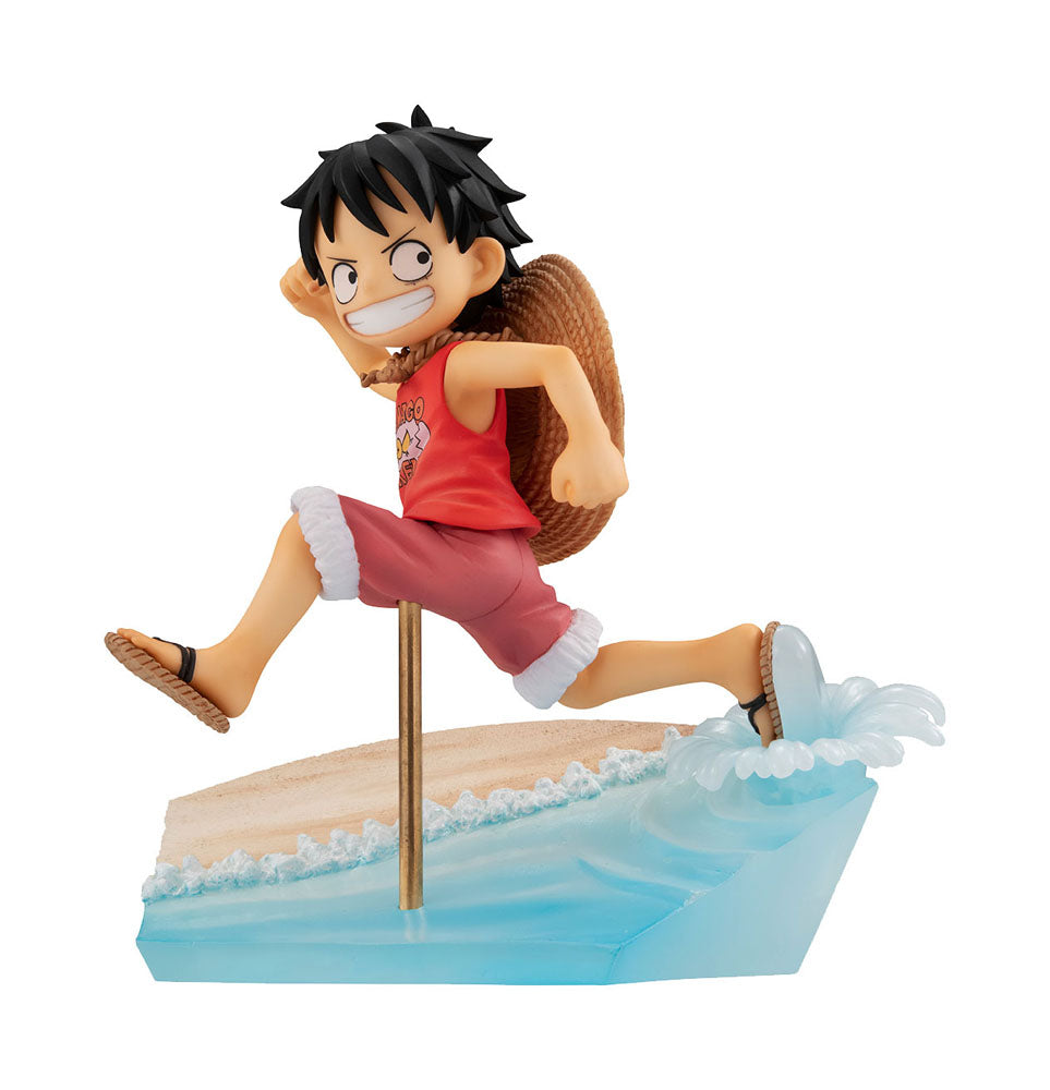 One Piece statuette Monkey D. Luffy Run! Run! Run!