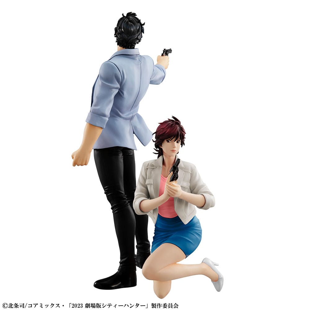 City Hunter (Nicky Larson): Statuettes PVC Saeba Ryo & Makimura Kaori 17 - 25 cm