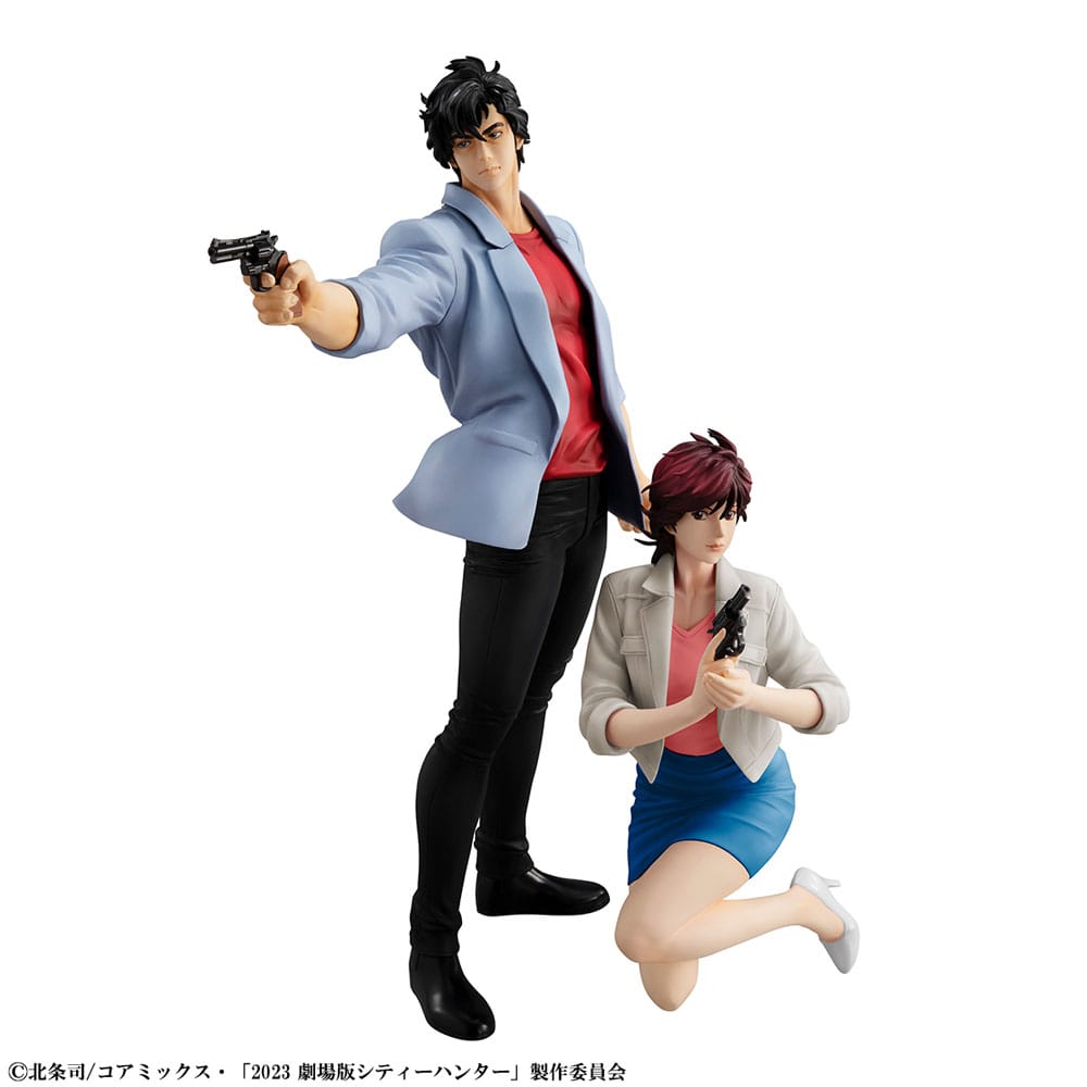 City Hunter (Nicky Larson): Statuettes PVC Saeba Ryo & Makimura Kaori 17 - 25 cm