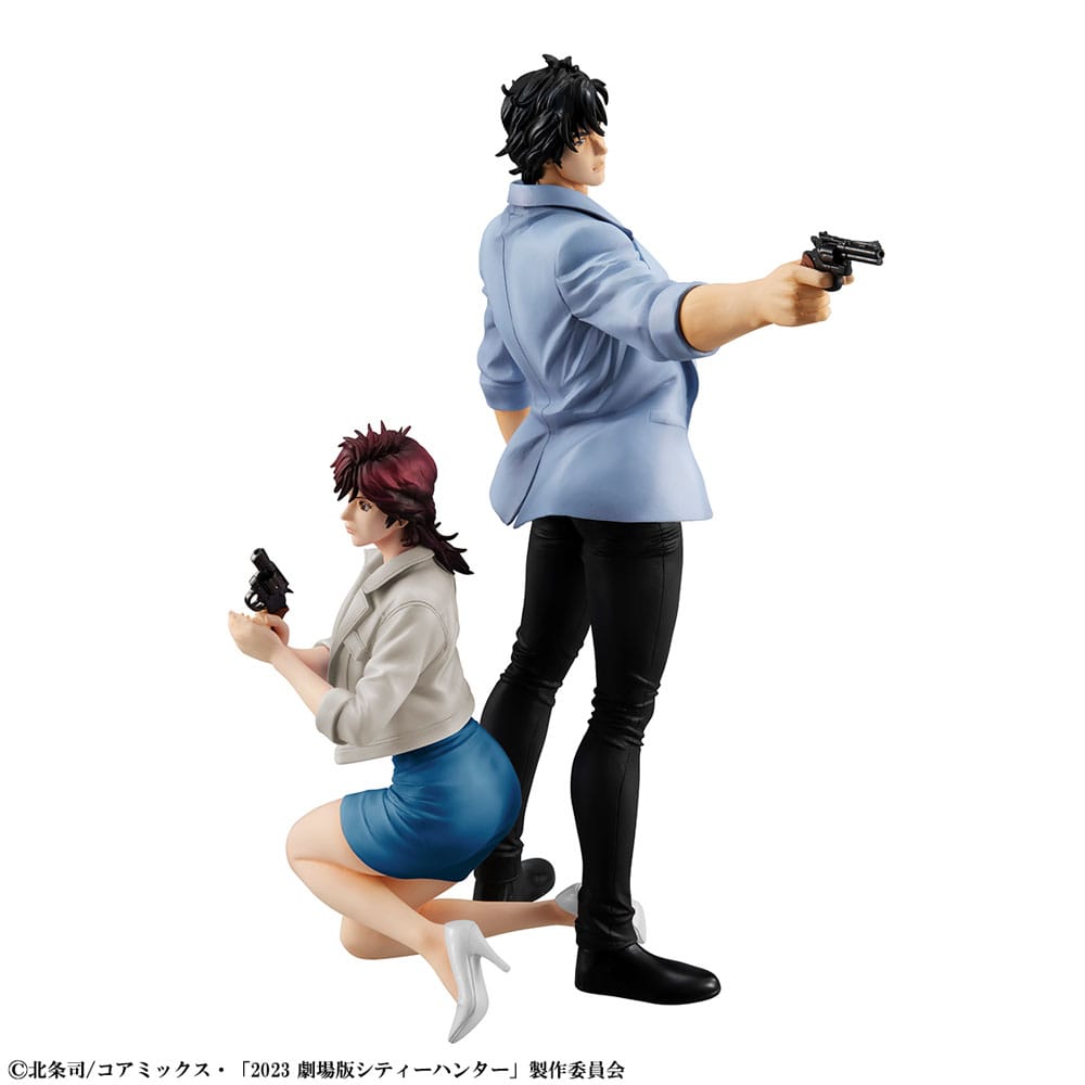 City Hunter (Nicky Larson): Statuettes PVC Saeba Ryo & Makimura Kaori 17 - 25 cm
