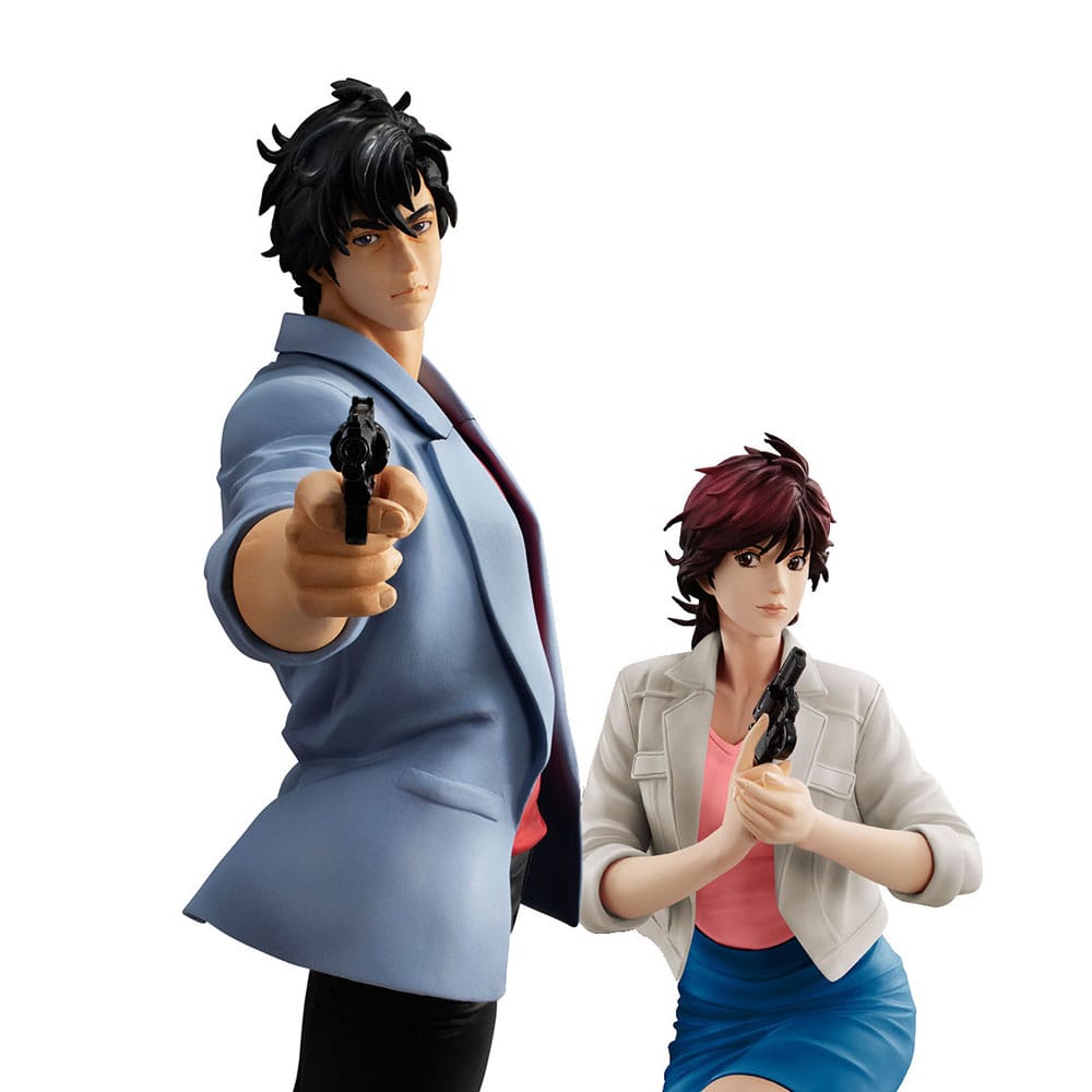 City Hunter (Nicky Larson): Statuettes PVC Saeba Ryo & Makimura Kaori 17 - 25 cm