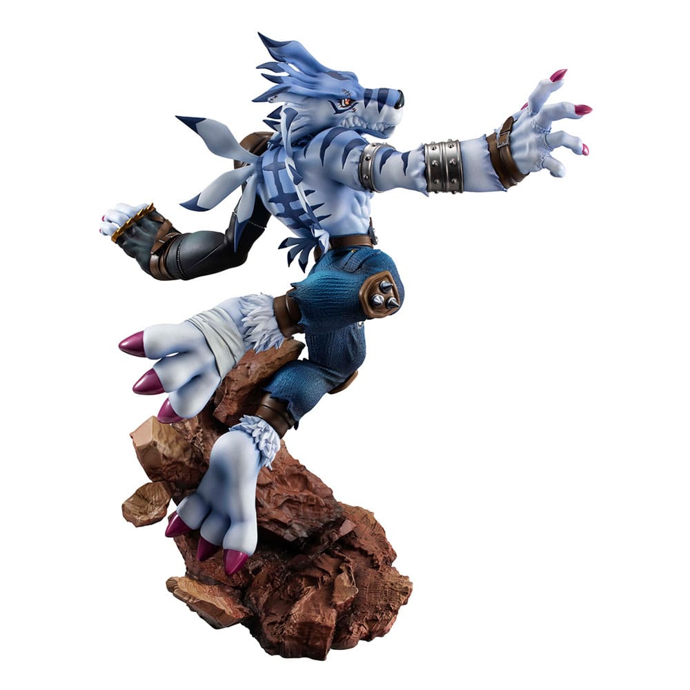 Digimon Adventure Statuette Garurumon