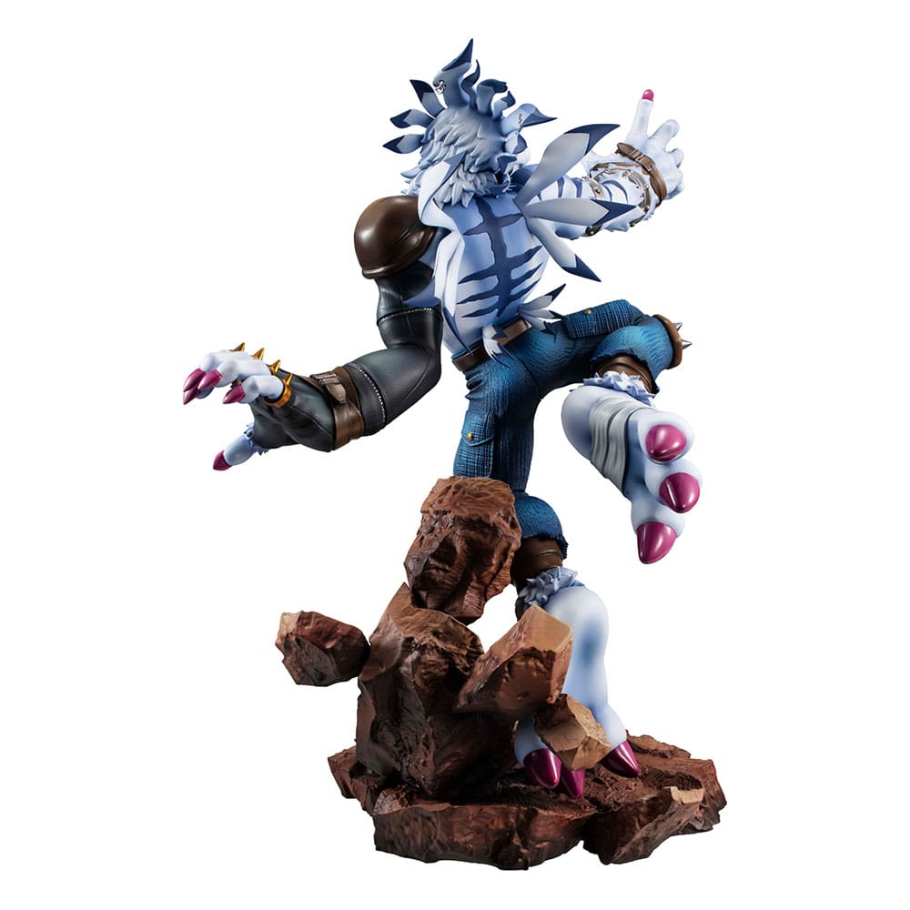 Digimon Adventure Statuette Garurumon