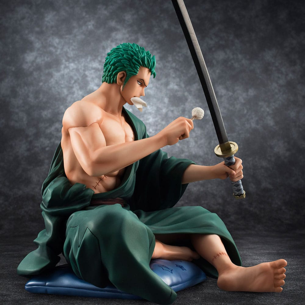 One Piece Statuette PVC 1/8 P.O.P S.O.C Roronoa Zorro 13 cm