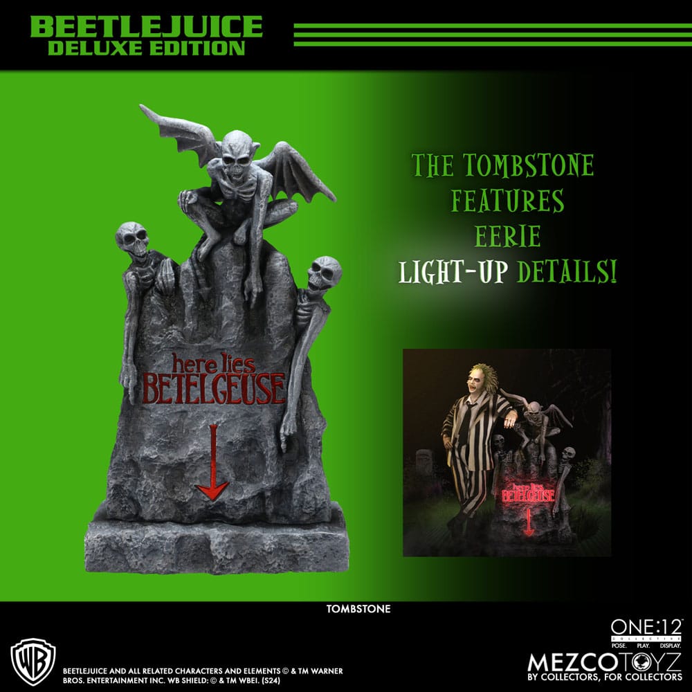 Beetlejuice figurine 1/12 Beetlejuice Deluxe Edition 18 cm