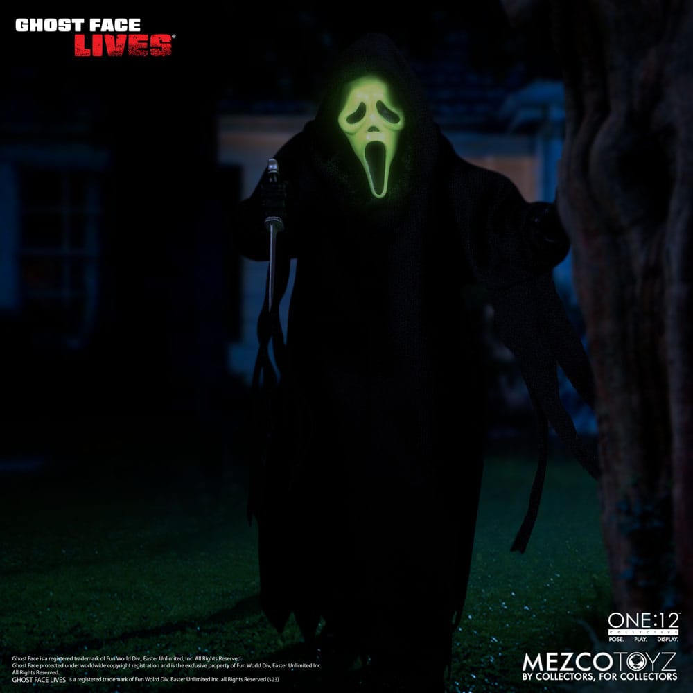 Scream figurine 1/12 Ghost Face 16 cm
