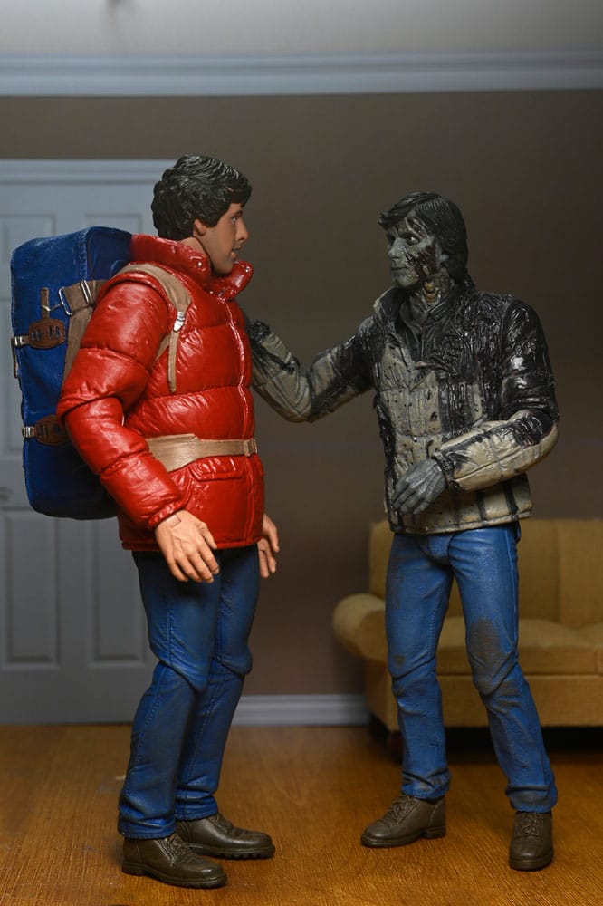 Le Loup-garou de Londres 2 pack figurines Jack and David 18 cm