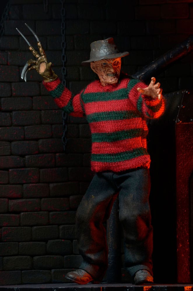 Les griffes de la nuit Nightmare On Elm Street 3 figurine Clothed Freddy Krueger 20 cm